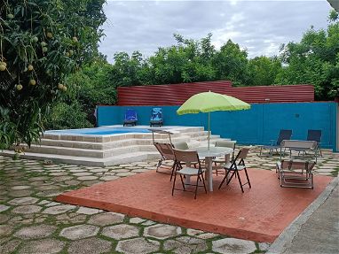 Encantadora! Casa de alquiler con piscina en Bacuranao PISCINA - Img 64228127