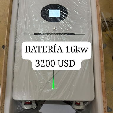 Inversor 6 con 10 kw de batería - 3/8