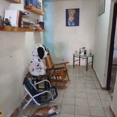 VENDO Casa independiente con patio grande en Los Pocitos, 423 m2 en total. Marianao. CASA Consta de: Portal grande - Img 124761838