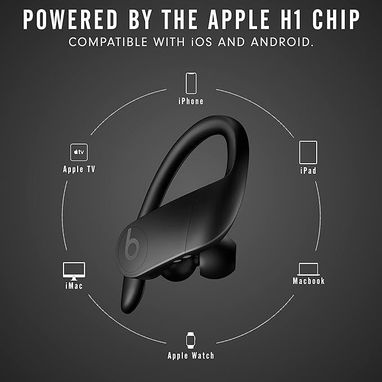 🎧Beats Powerbeats Pro 📦$120 De los mejores audífonos conexión con Apple y Android - 2/3