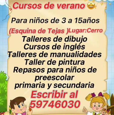 "Cursos de verano para niños de 3 a 15 años - Img 98134921