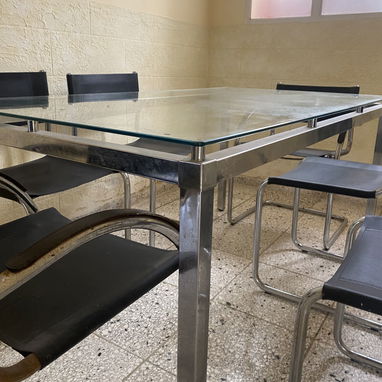 Mesa de comedor con 6sillas - 3/4