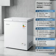 Nevera 5.6 Pies marca Haitech Color Blanca | Precio $300 USD | Envío Incluido | Garantía + Factura | Regulador Gratis - Img 57671765