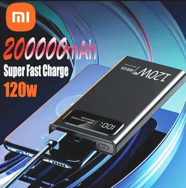 REBAJA. Bancos Carga (Power Bank) XIAOMI. 120 W. Carga súper rápida. Capacidad 200,000 mAh. 2 MOD. Nuevos, en su caja. - Img 88438974