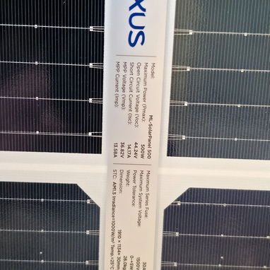 Panel solar de 450 watt,500 watt y de 580 watt - 2/4