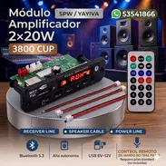 MÓDULO CON AMPLIFICADOR 2X20 - Img 55628637
