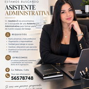 Buscamos asistente administrativa - Img 57996863