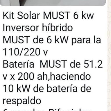 Todi lo que necesitas paneles kit completos y batería - 10/10