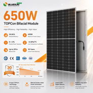 Paneles solares de 650w, Bifacial - Img 56753769