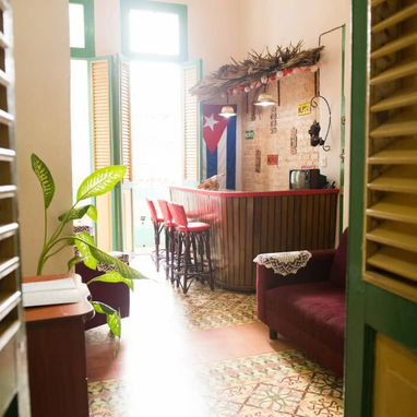 🏤🌈Casa de renta lineal en Habana Vieja (4 habitaciones 4 baños) (8 personas)/House for rent/Accommodation Havana - 9/10