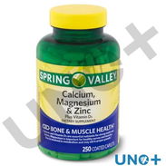 Suplemento de Calcio, Magnesio & Zinc con Vitamina D3 de Spring Valley - Img 57716918