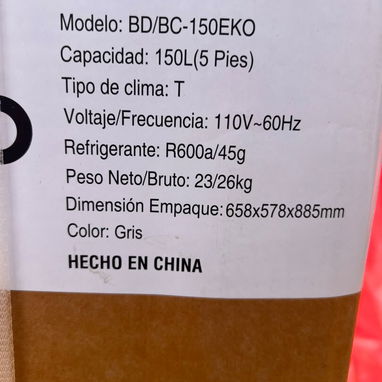 Neveras EKO 5 pies - 4/4