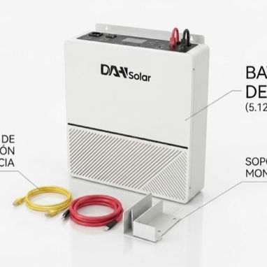 Inversor 5.5 kw Bateria 5 kwh Son 110v y 220 v - Img 124589607