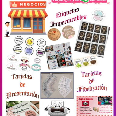 Tarjetas de Presentación (Impresión en Cartulina Gruesa) - Img 120381028