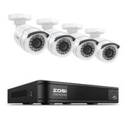 SISTEMA DE 4 CÁMARAS DE SEGURIDAD ZOSI H.265+ FULL HD 1080P 🔒🏡🌐 - Img 56884225