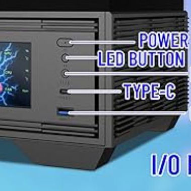 GABINETE GAMER PANORÁMICO PREMIUM CON PANTALLA FRONTAL - Img 125239779