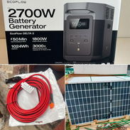 Combo ecoflow delta 2 + panel de 550w + cable de 6mt original - Img 56891446
