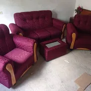 Juego de sala disponible para la venta buen precio - Img 55820337