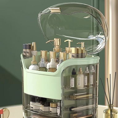 Organizador de Maquillaje con Tapa Transparente(CVV+) - Img 124176602
