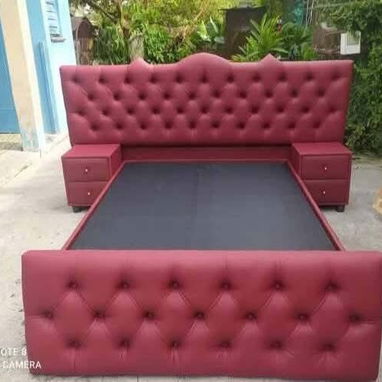 Camas tapizadas y colchones originales super confort y de espuma , llamar al 52422734 o WhatsApp - Img 104598296