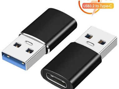 Adaptador USB C hembra a USB 3.2 macho  Convertidor tipo C a USB A para Iphone, Xiaomi, Samsung, Ipad, Macbook, adaptado - Img main-image