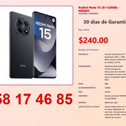 Redmi Note 15 (6+128GB) - NEGRO - Img 54824923