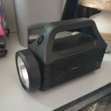 Linterna -Radio - Bocina Recargable con Panel Solar (m) - 2/4