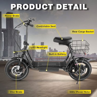 Scooter Eléctrico Caroma 14” - 2/3