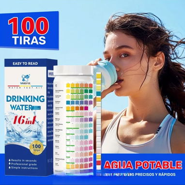 Test de control de calidad de agua consumo humano - 2/4