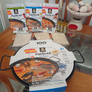 Mega kit de  PAELLERA+ 8 raciones de regalo - 2/2