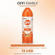OFF! FAMILY REPELENTE 217 mL (170g) - ORIGINAL - 13 USD 🦟 - Img 56932879
