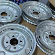 LLANTAS TRASERAS 55usd y DELANTERAS Con caja de bola 6201 60usd PARA TRICICLO ELÉCTRICO! y Neumáticos. - Img 57196449