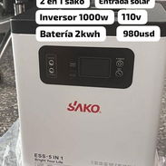 Kit de respaldo 2 en 1 de 2000wh 980usd - Img 56708412