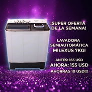 Lavadora semiautomática 7kgs - Img 55761956