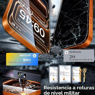 💪Protector de Pantalla de Privacidad MRGLAS para iPhone 17 Pro Max – 6.9”💪 - 3/6