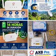 Router 4g(Utiliza sim) bateria interna y posibilidad de poner antenas de disco - Img 57902847