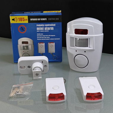 🔌 Protege tu casa o negocio! SENSOR DE MOVIMIENTO CON ALARMA Y 2 CONTROL REMOTO - 3/5