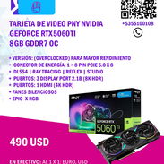 🎮 Tarjeta de Video PNY Nvidia GeForce RTX 5060 Ti – 8 GB GDDR7 OC | Nueva a estrenar - Img 55543990
