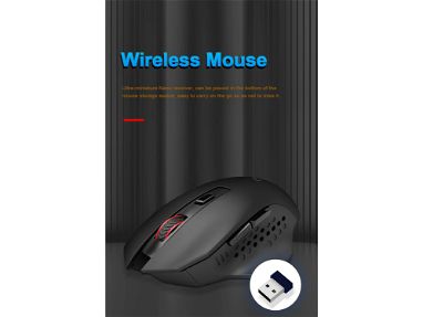 ✳️ Mouse DPI Inalámbrico NUEVO a Estrenar 🛍️ Maus para Juegos GAMA ALTA Mouse Gamer Raton Inalambrico SUPER CALIDAD - Img main-image-44847241