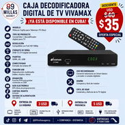 Caja decodificadora digital de TV - Img 56524380