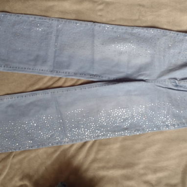 PANTALONES DE MUJER HERMOSOS CON BRILLO Y SENCILLOS !!! - Img 119009437