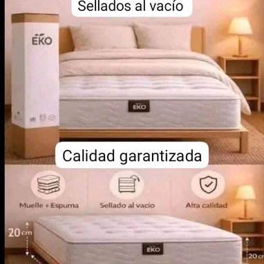 Todo para el hogar 🏠Colchones camas y más .. Con transporte Incluido 🚛🚨 - Img 125560360
