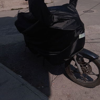 Capa Impermeable Motocicleta Talla M Negra, Capa Protección Motocicleta Impermeable Reflejante VPT# - 6/7