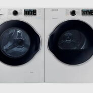 Combo de lavadora con Secadora eléctrica a vapor marca Samsung de 11.5 kg cada una nueva en caja - Img 45333104
