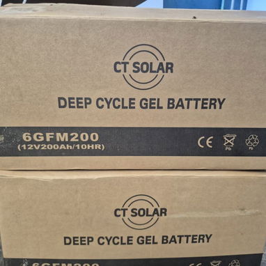 Batería de Gel CT Solar 12V 200Ah - Img 123332983
