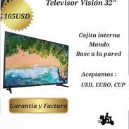 Smart TV 32"Vision con cajita interna y base a la pared - Img 54955848