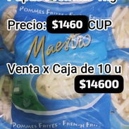 Papas prefritas, frijoles negros, chícharos, café Isla Grande,  Refrescos Cintra Naranja y Limón,  Aceite y gel de Baño - Img 55390876