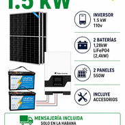 Kit solar 1,5k - Img 55708219
