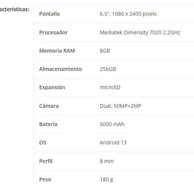 Motorola Moto G54 5G (Dual-Sim) de 8 GB RAM con 256 GB. Sellado en caja - Img 105080947