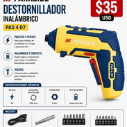 Destornillador inalámbrico 4v 200rpm 5Nm - Img 57817869